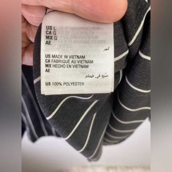 INC International Concept Black & White Jewel Tone Long Sleeve Size L & M NWT - Picture 4 of 8